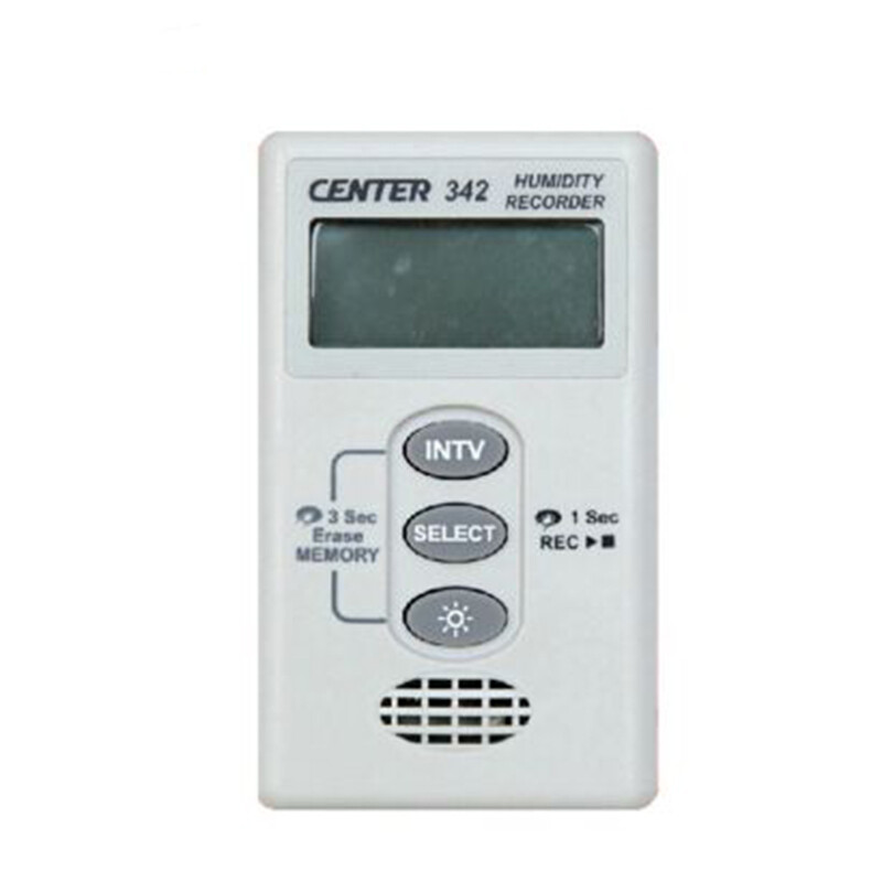 CENTER-342 Humidity Temperature Dataloggers Wall Mount Pc Interface New