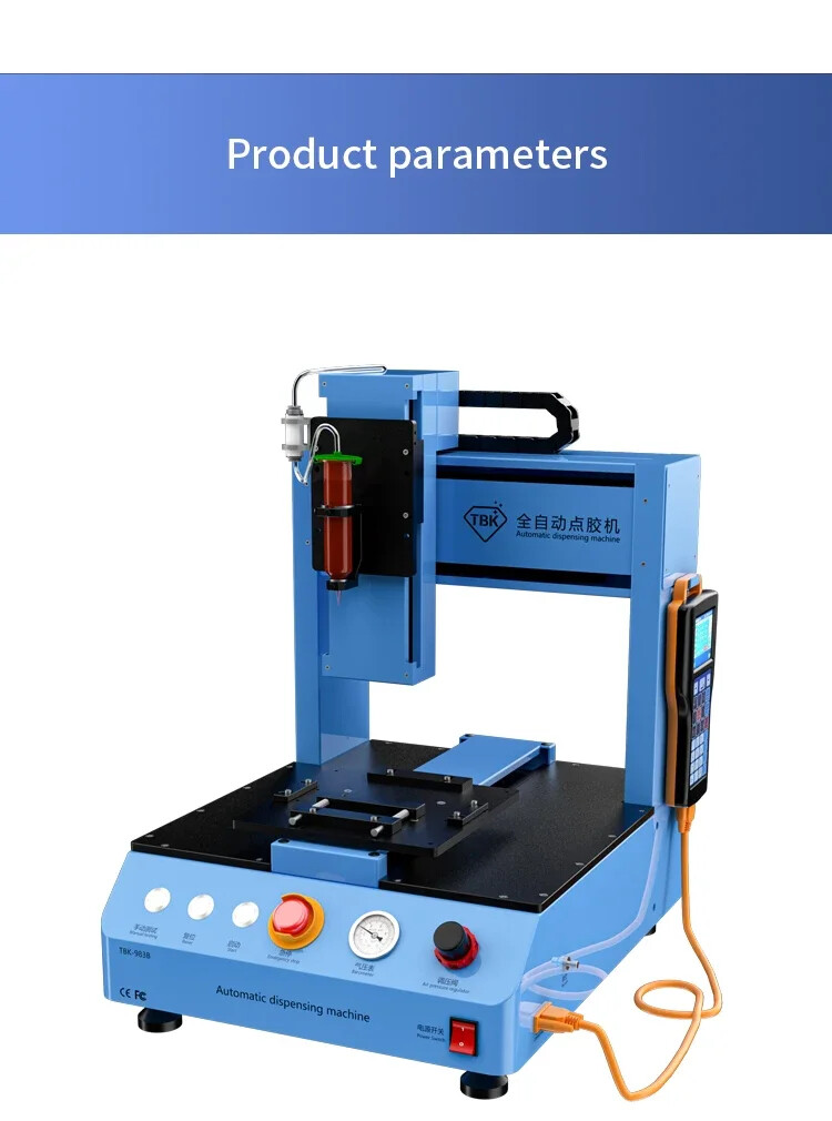 983B Automatic Dispenser UV Waterproof Glue Dispensing Machine for Mobile Phone