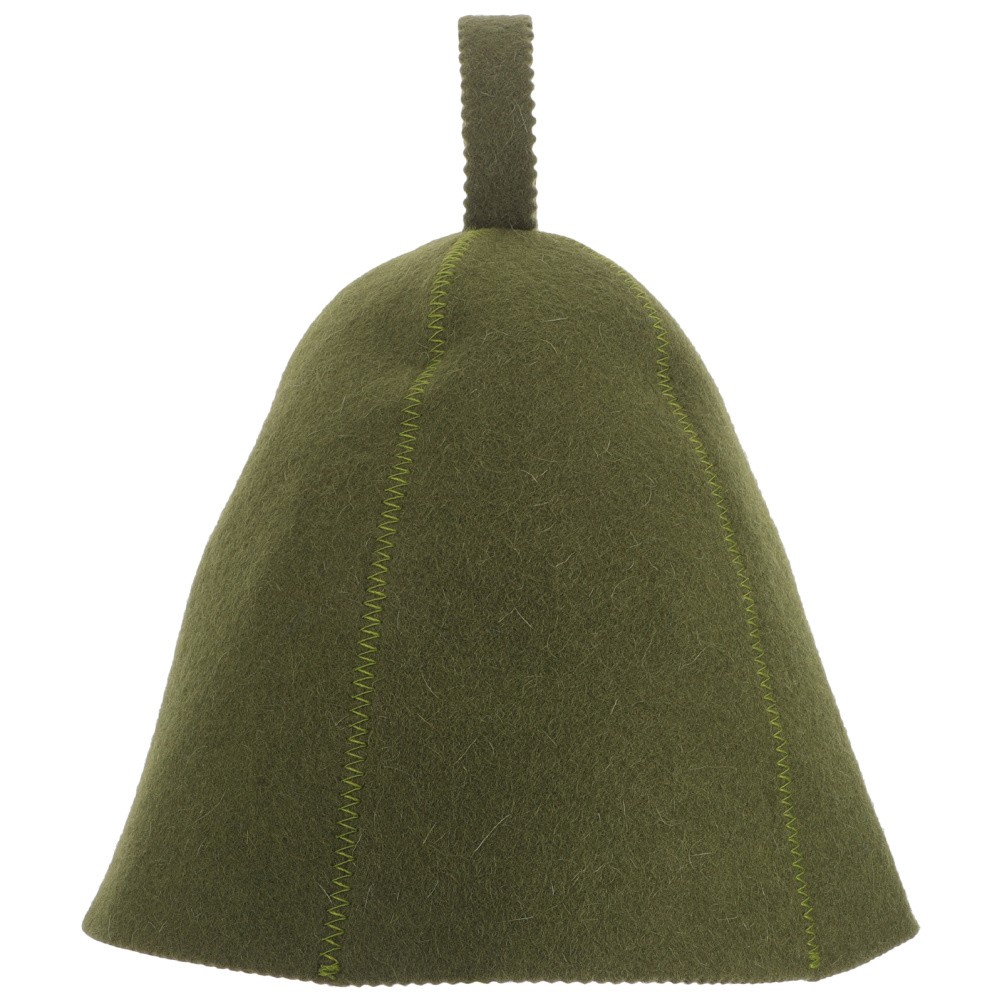 Lightweight Sauna Hat Wool Bath Cap for Comfortable Bathing Experience