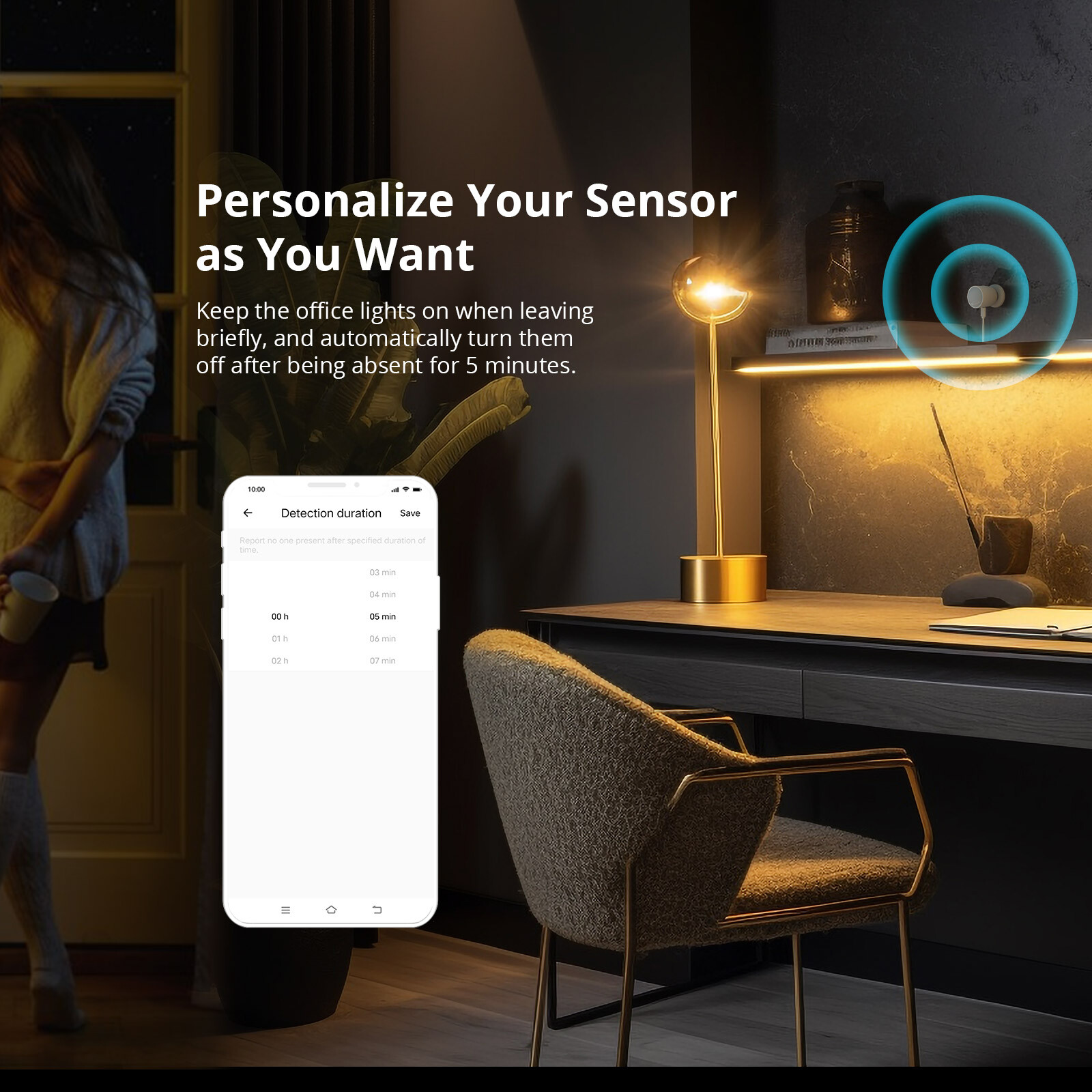SONOFF Smart Human Presence Sensor Zigbee 3.0 Local Smart Scene Motion Detectors
