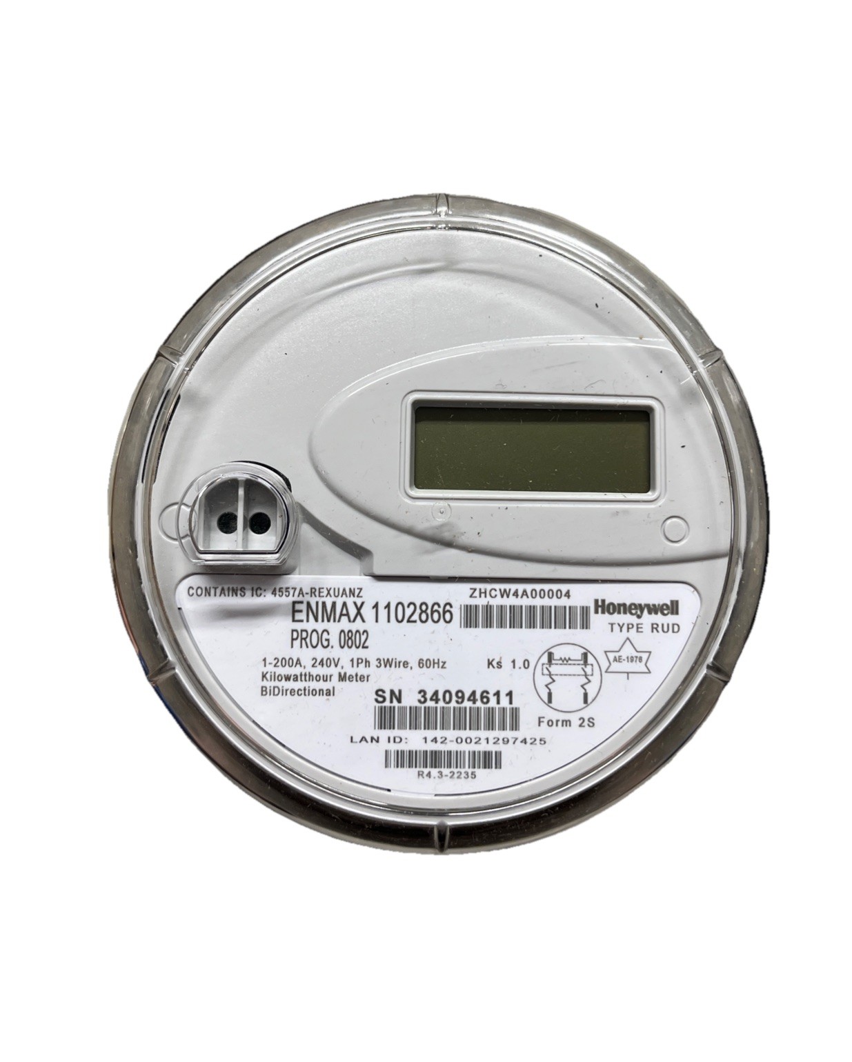 Honeywell ZHCW4000004 Electronic Watthour Meters Smart Energy 200A 240V New