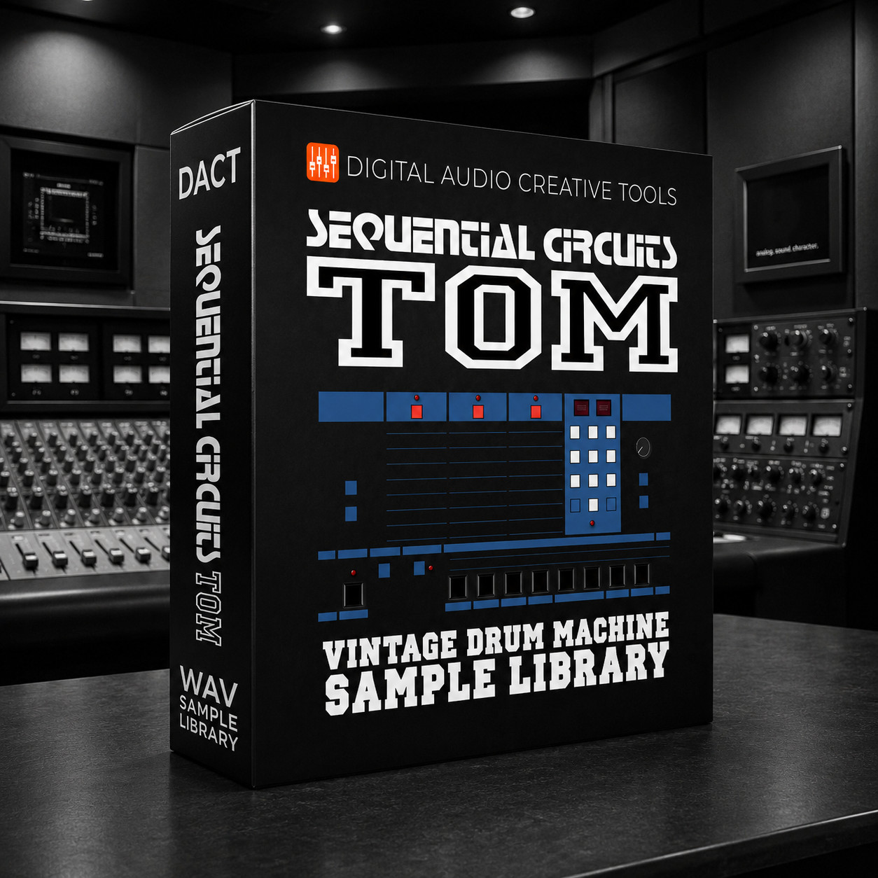 Sequential Circuits Tom Drum Machine Sample Library