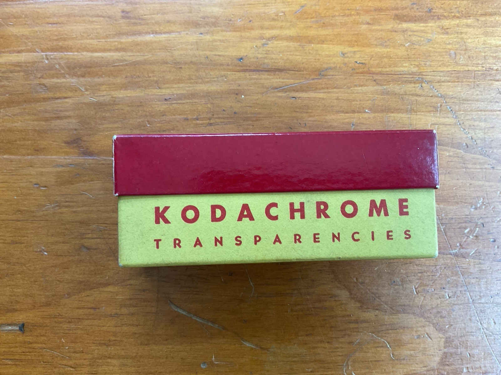 Vintage Kodachrome Transparencies EMPTY Box Only.