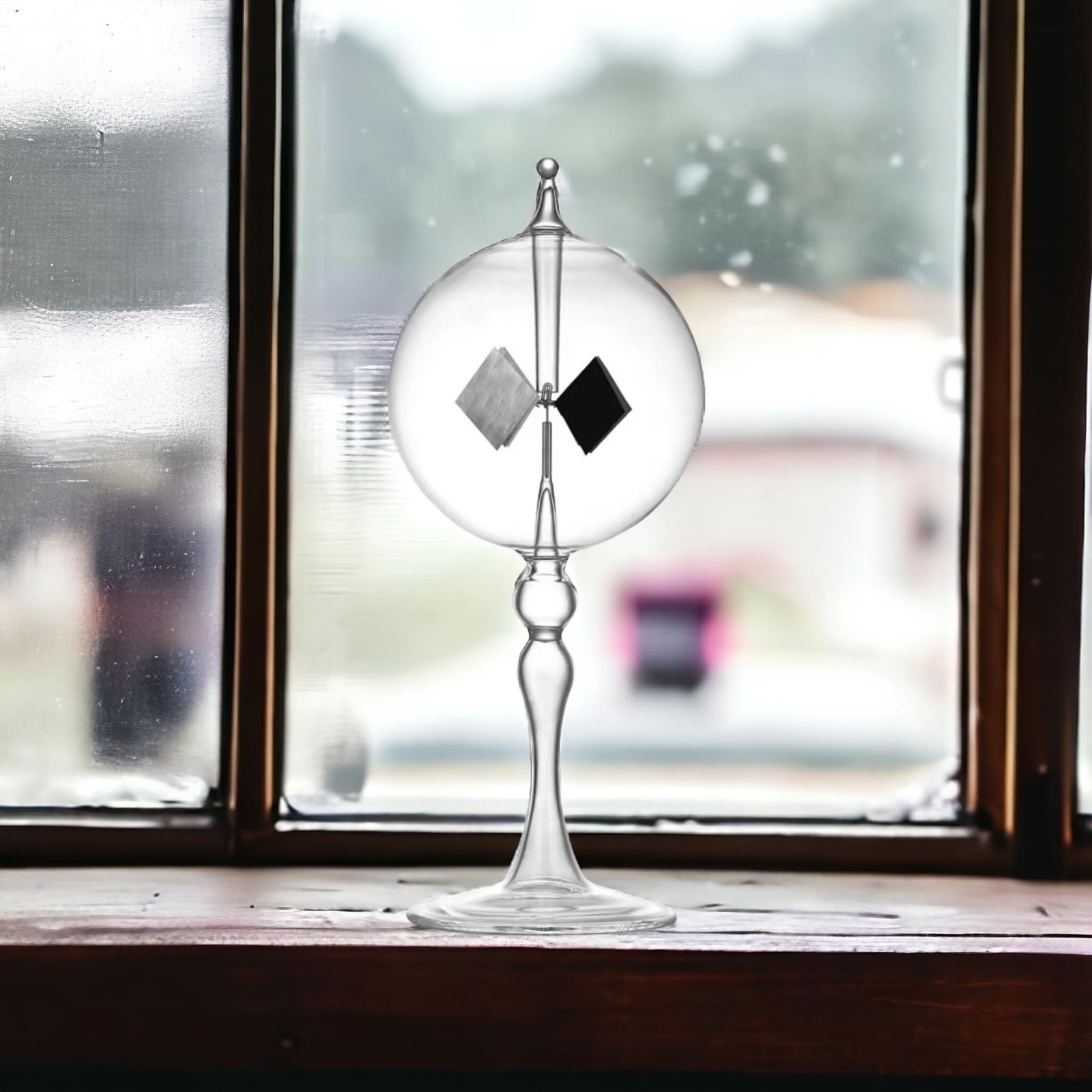 Large Transparent Solar Power Crookes Radiometer Sun Light Large,