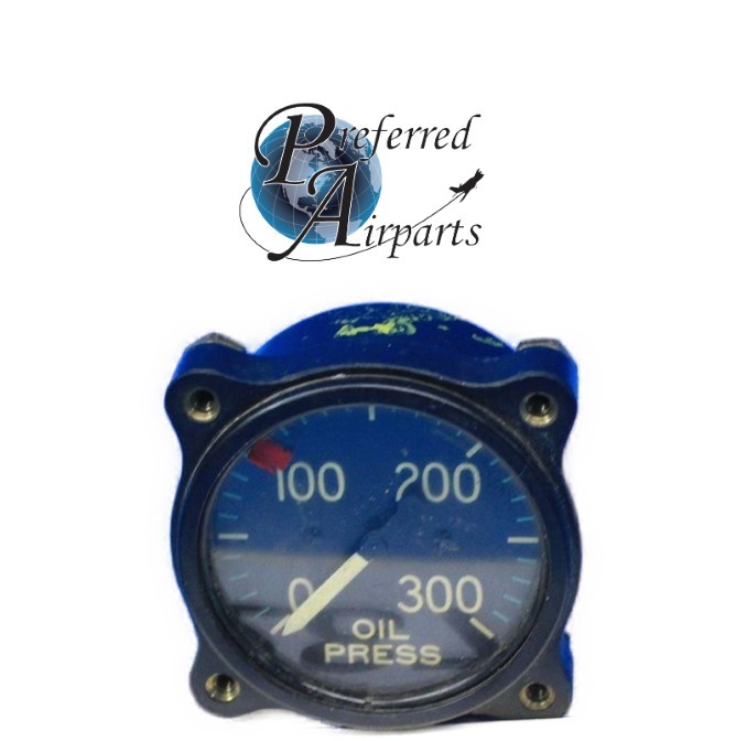 Used Kollsman Oil Pressure Gauge for Ground Trainer p/n 97-025-14109 (28788)
