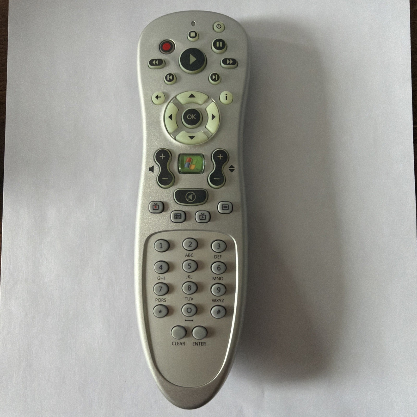 Dell Microsoft RC6 IR Windows 7 XP Vista Media Remote RC1534034/00 RC6 ir
