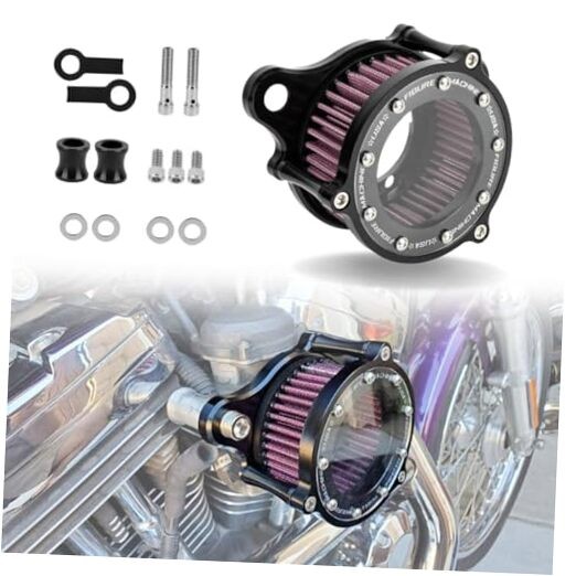 Motorcycle Air Filter Cleaner Intake for Sportster All Models 2004-2020,