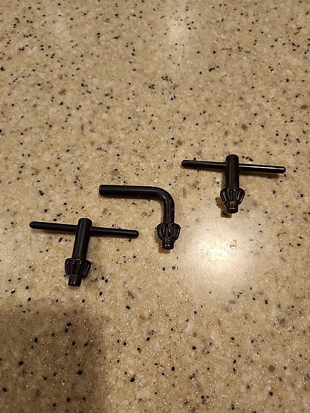 Lot Of 3 Jacobs Drill Chuck Keys (2) TB1 (1) KGA