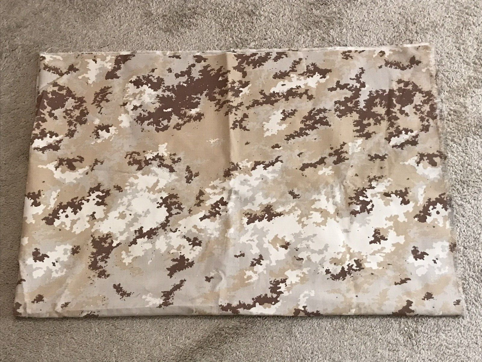 Saudi Desert Digital Camouflage Nyco 50/50 Nylon Cotton Fabric - REDUCED