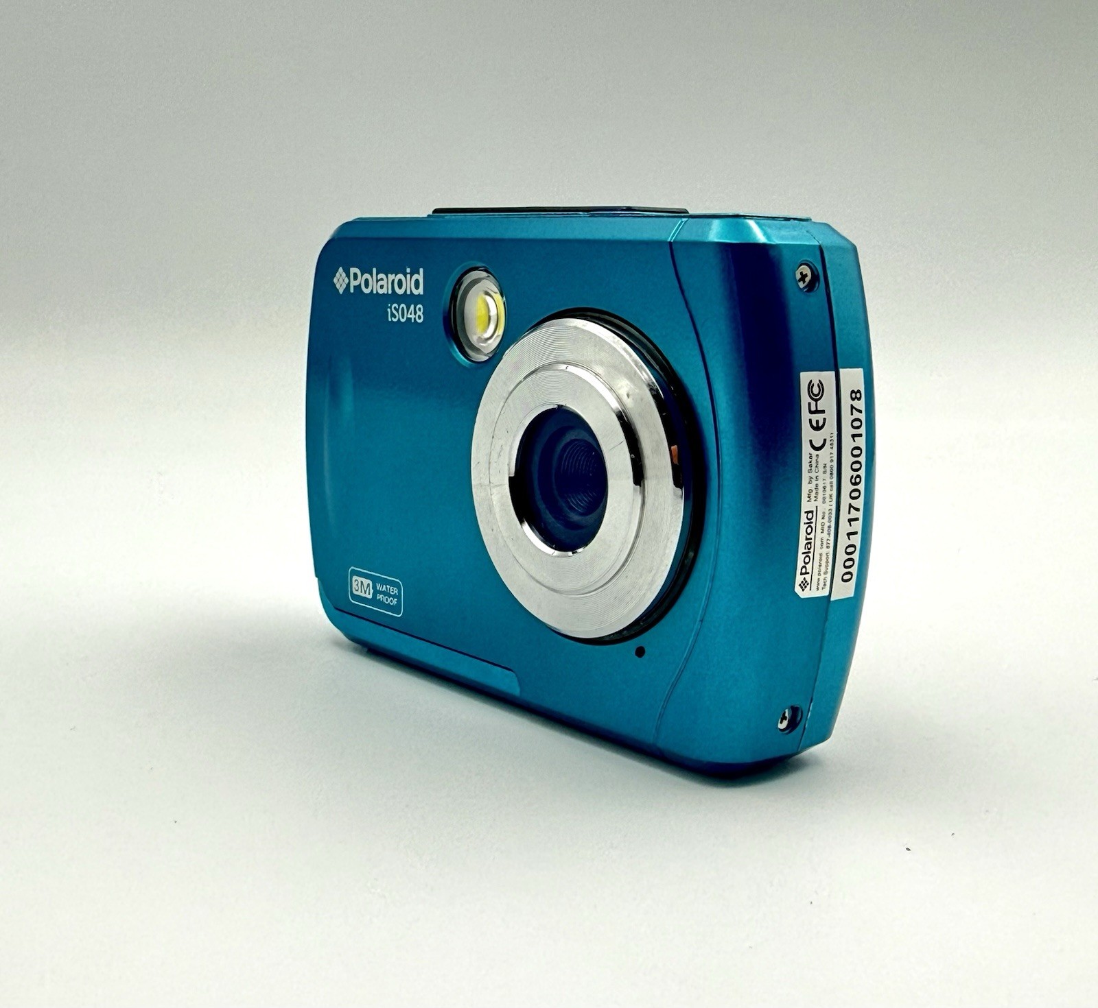 Polaroid IS048 16MP Waterproof Digital Camera Portable Action Camera Blue