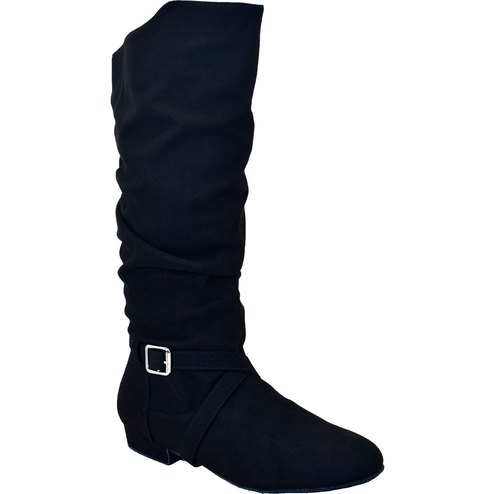 Ultimate Fashion Dance Boot - Floorplay - Black Microsuede