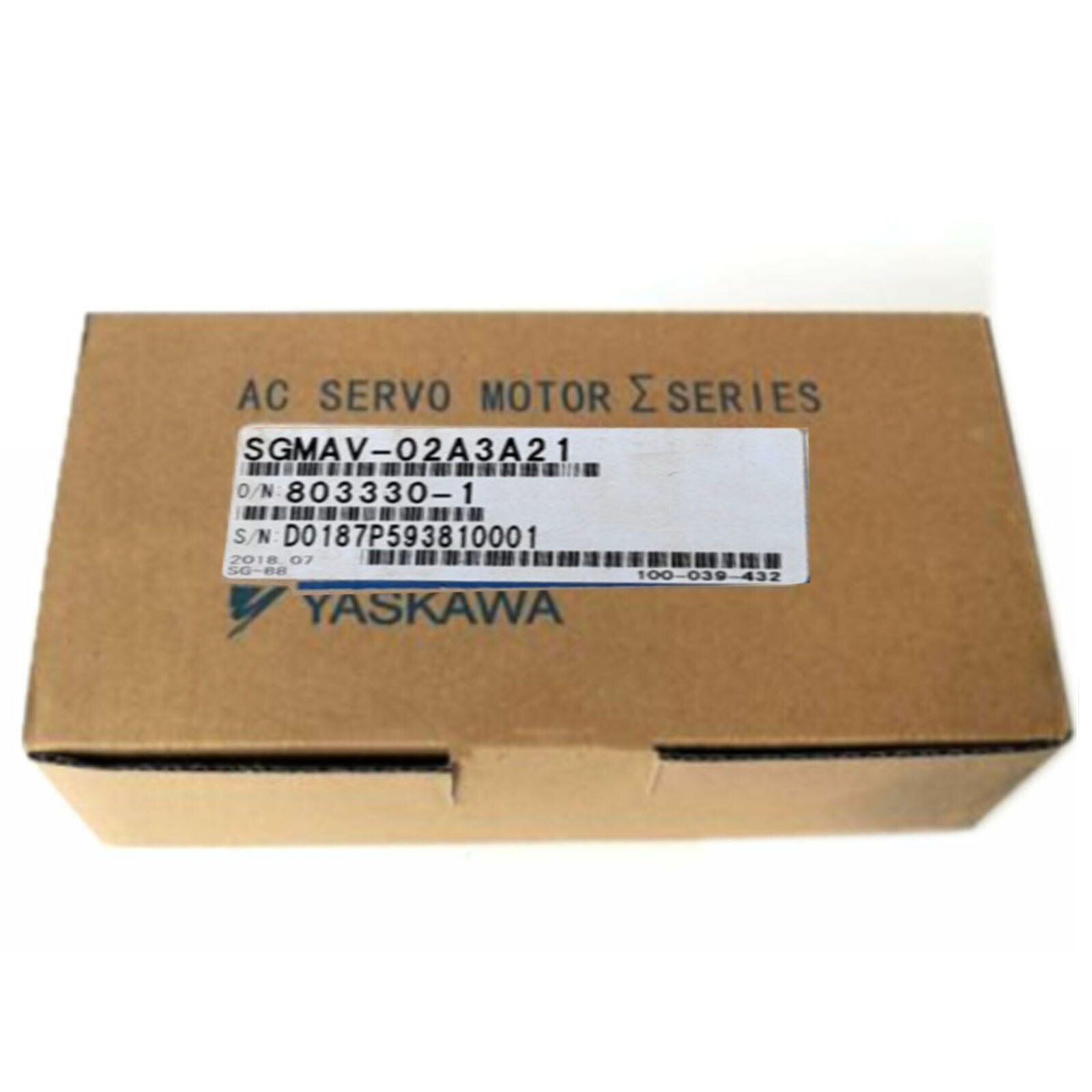 1PC YASKAWA SGMAV-02A3A21 SERVO MOTOR SGMAV02A3A2 New In Box