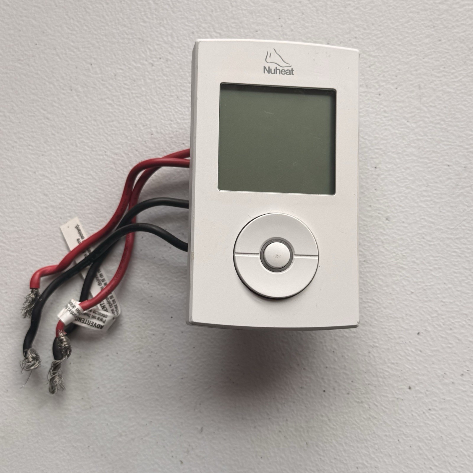 Nuheat Solo White Programmable Dual Voltage Floor Heating Thermostat