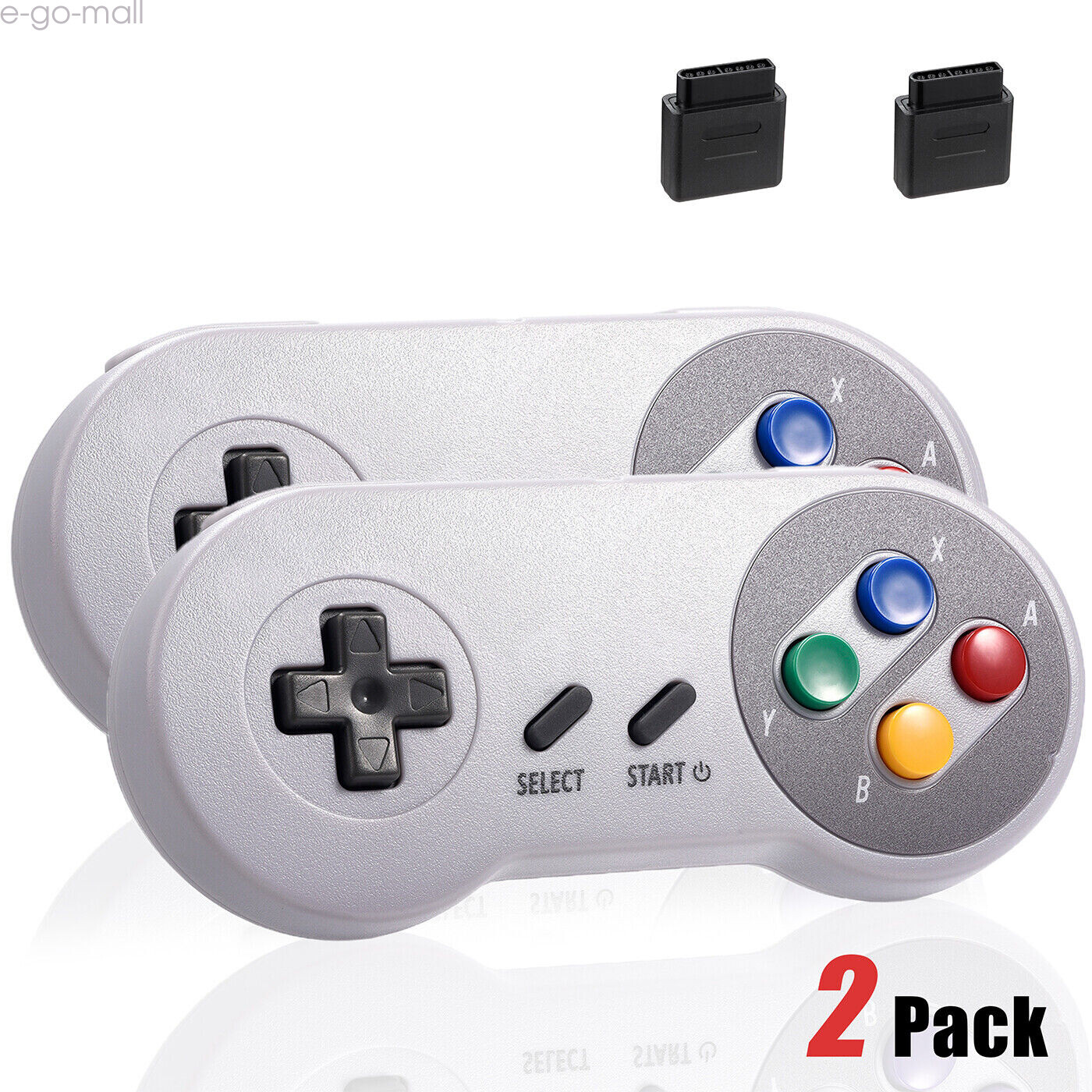 2 PCS Wireless Super Famicom Controller for Super Nintendo Entertainment System