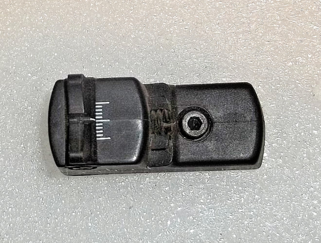 Knight LK-93 Inline Muzzleloader Adjustable Rear Sight With Mounting Screw