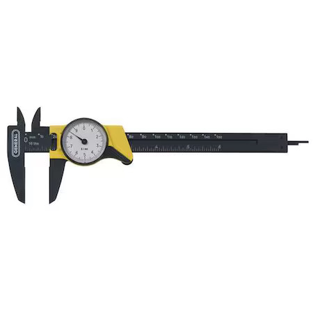 General Tools 144Mm Dial Caliper, 0-150Mm