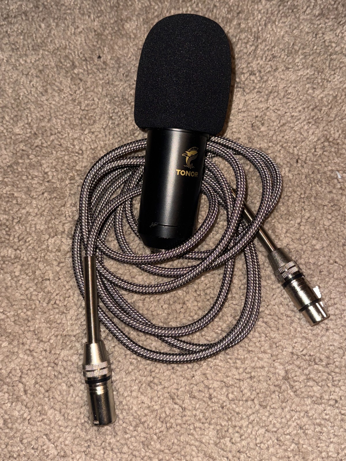 Audient EVO4 USB Audio Interface w/ Tonor Mic With Original Box and XLR Cable