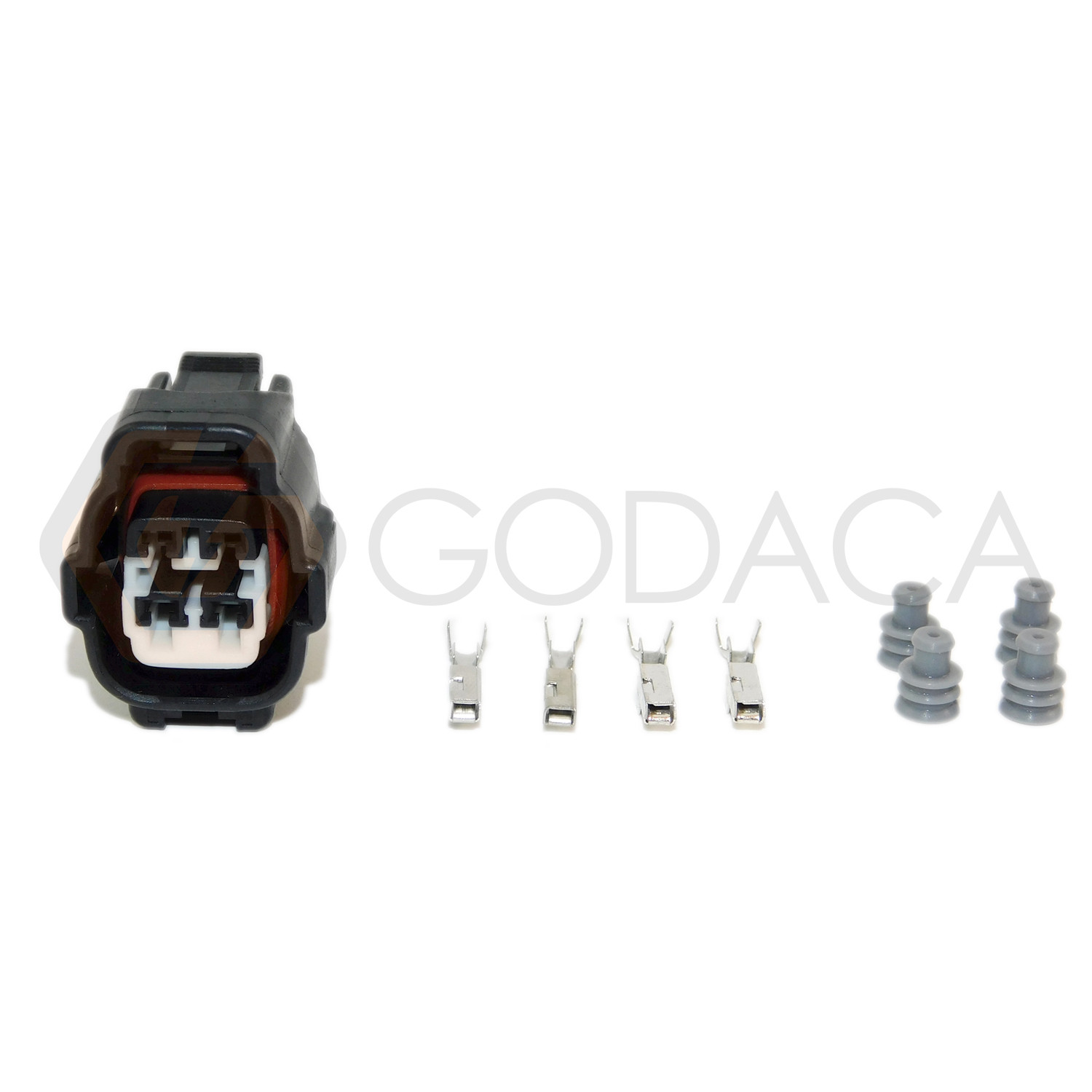 1x Connector 4-way for O2 oxygen Sensor for Toyota Lexus 90980-10869 w/out wire