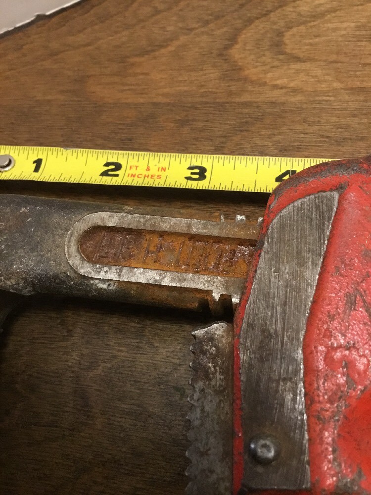 Ridgid Pipe Monkey Wrench Ridge Tool Heavy Duty 14