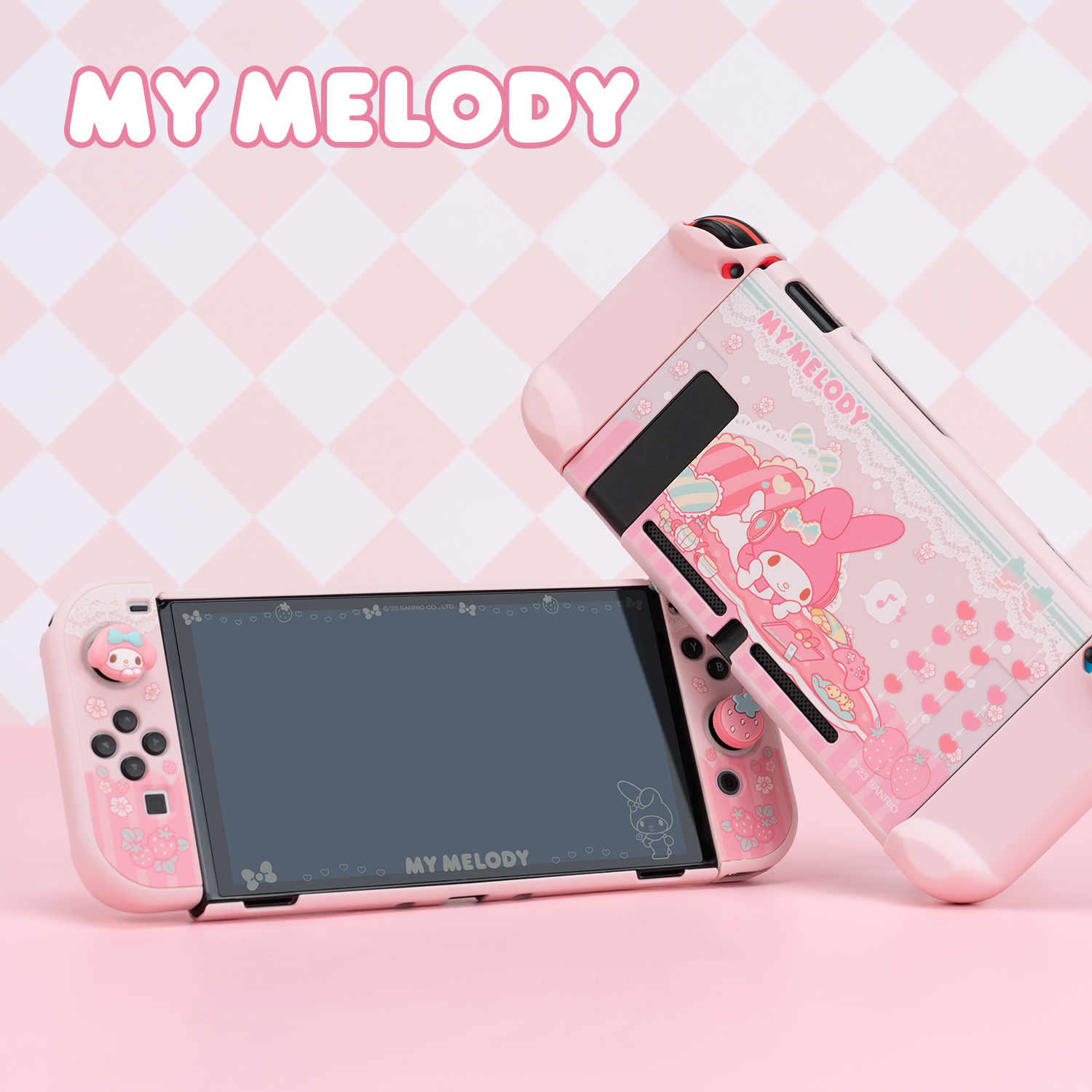 GeekShare X Sanrio Case for Nintendo Switch/OLED Screen Film Dust Cover MyMelody