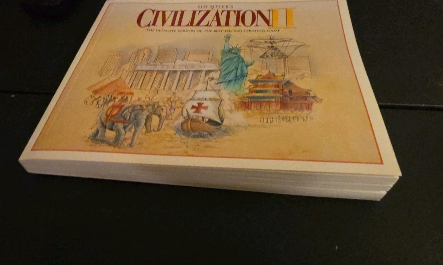 Sid Meier’s Civilization II-For Mac Computers-CD-Rom With Box Manual & Paperwork