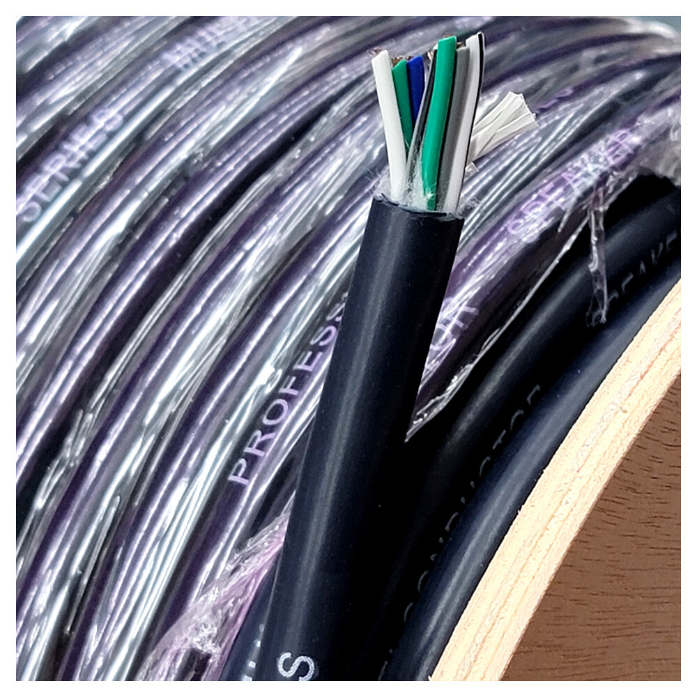 20 FT 18 AWG Gauge 9 Conductor Speed Wire Speaker Trailer Copper Stranded Cable