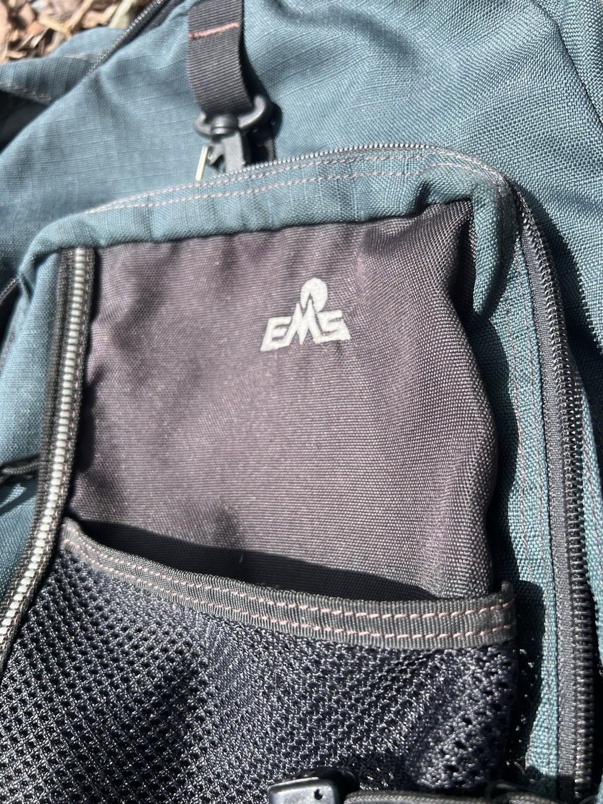 EMS boulderado Backpack Green Midsize Comfort Daypack Nylon Discontinued