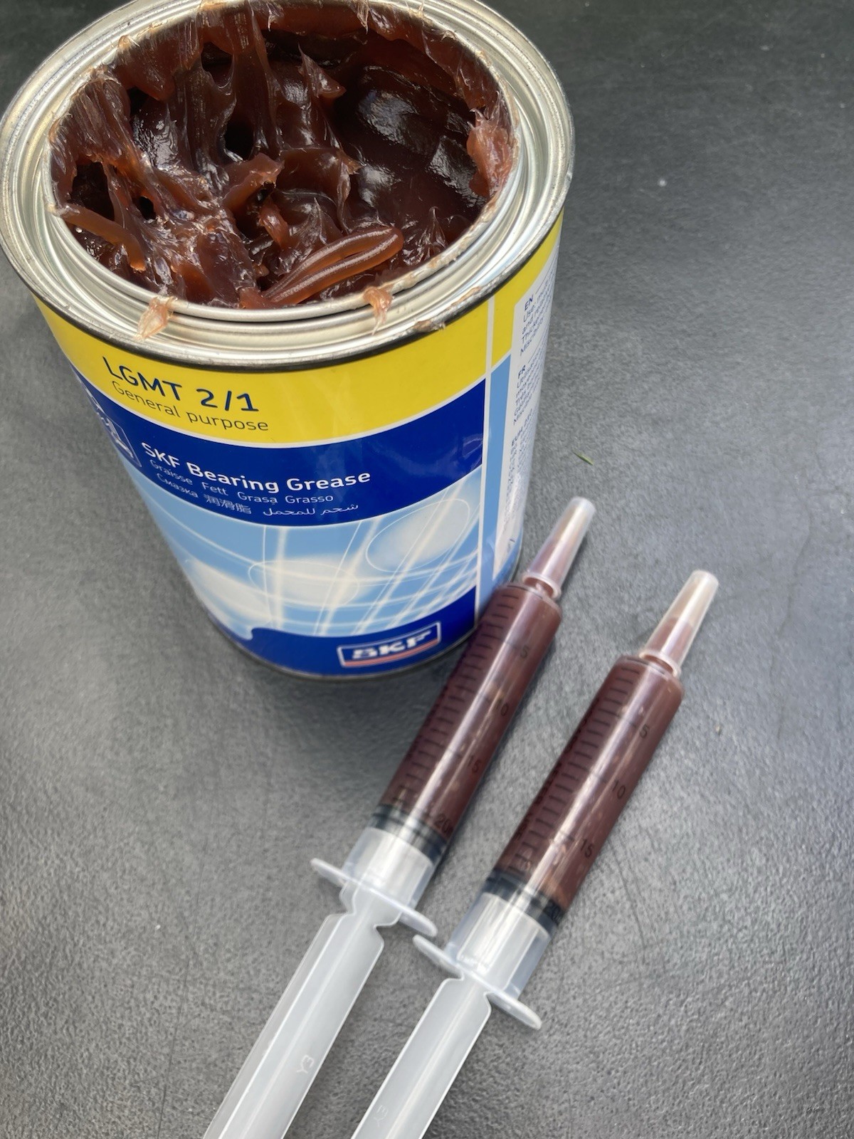 SKF LGMT 2 High Performance Grease – 2 x 20ml Syringe Pack