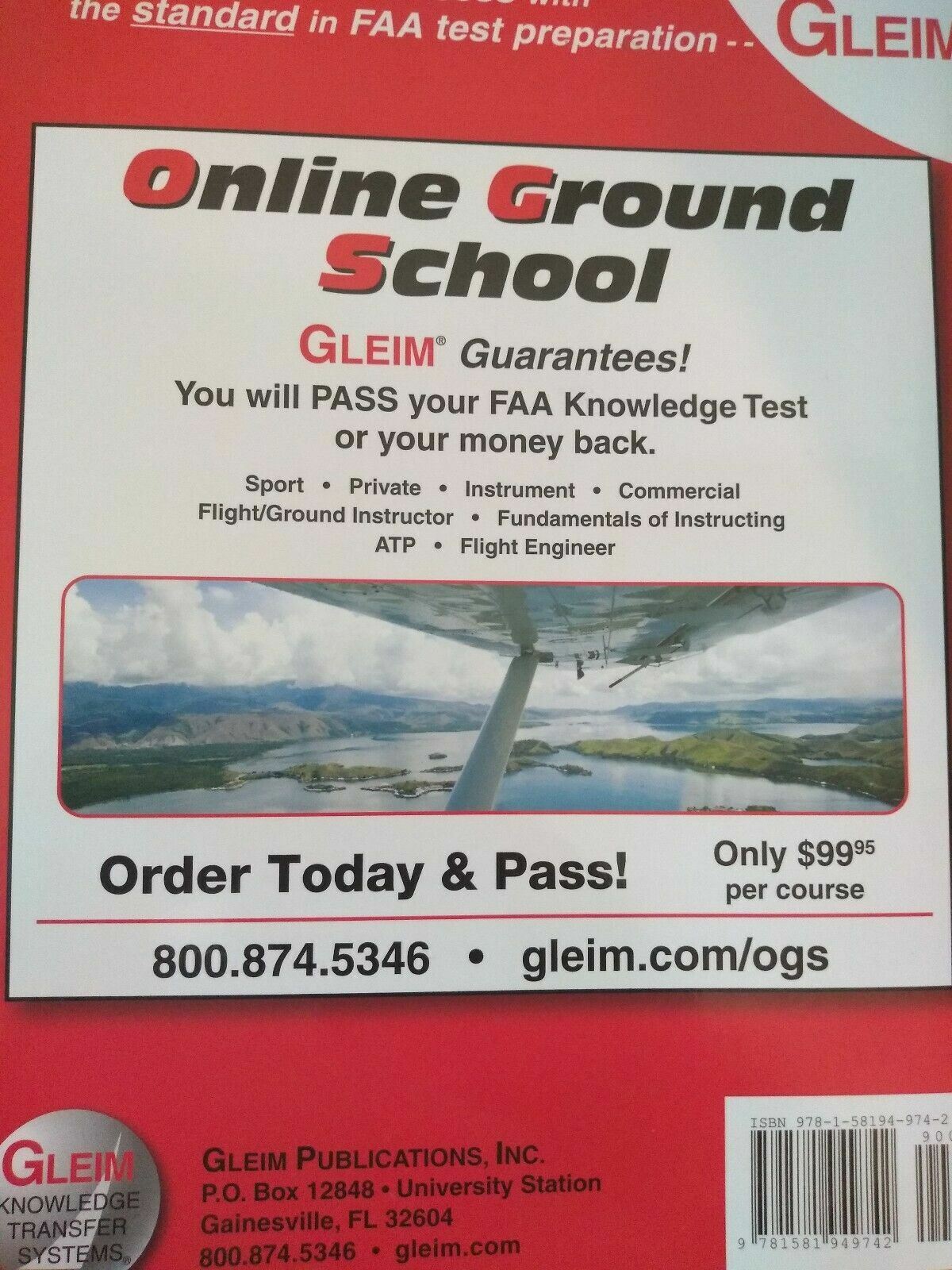 Gleim Private Pilot Flight Maneuvers and Practical Test Prep Paperback 5th Ed