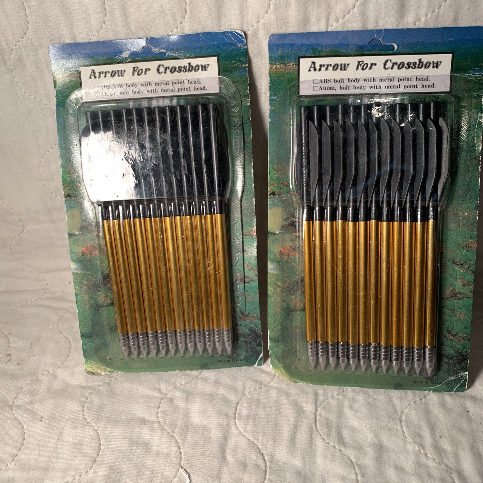 24 PCs  Pistol Crossbow Arrows  6.5" Aluminium Arrows 2 Packs Item #1963