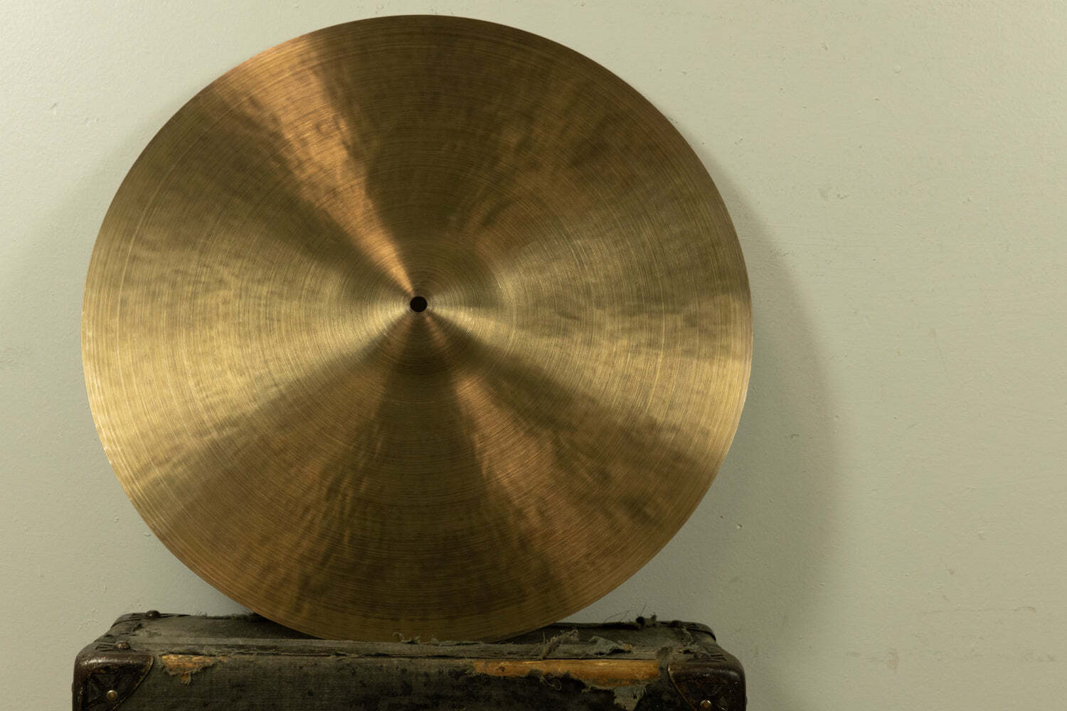 Leon 20" Crash Ride Vintage A Medium Bell Patina Crash Ride Cymbal 1745g
