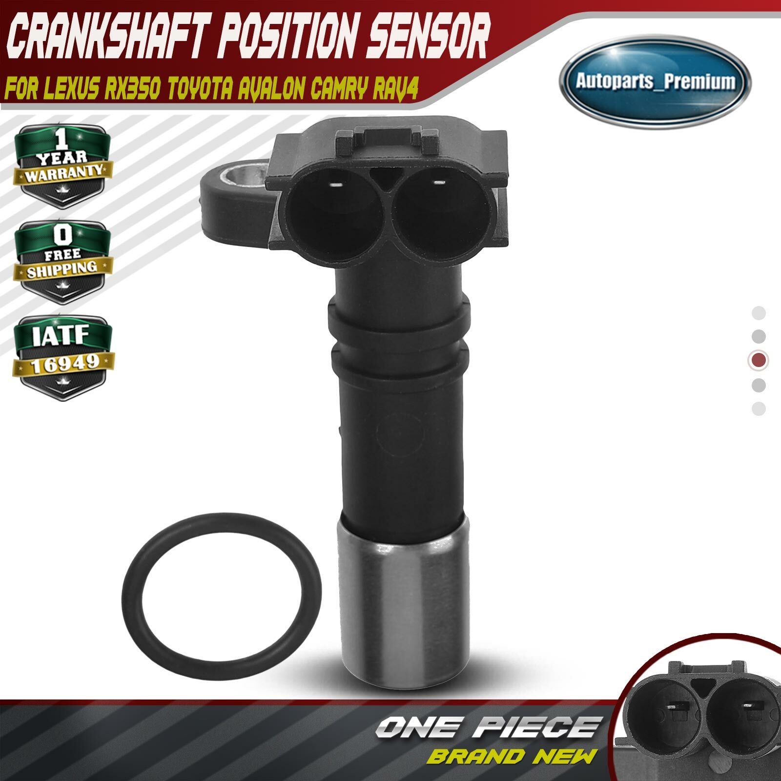 Engine Crankshaft Position Sensor for Lexus Toyota Avalon Camry RAV4 Tacoma