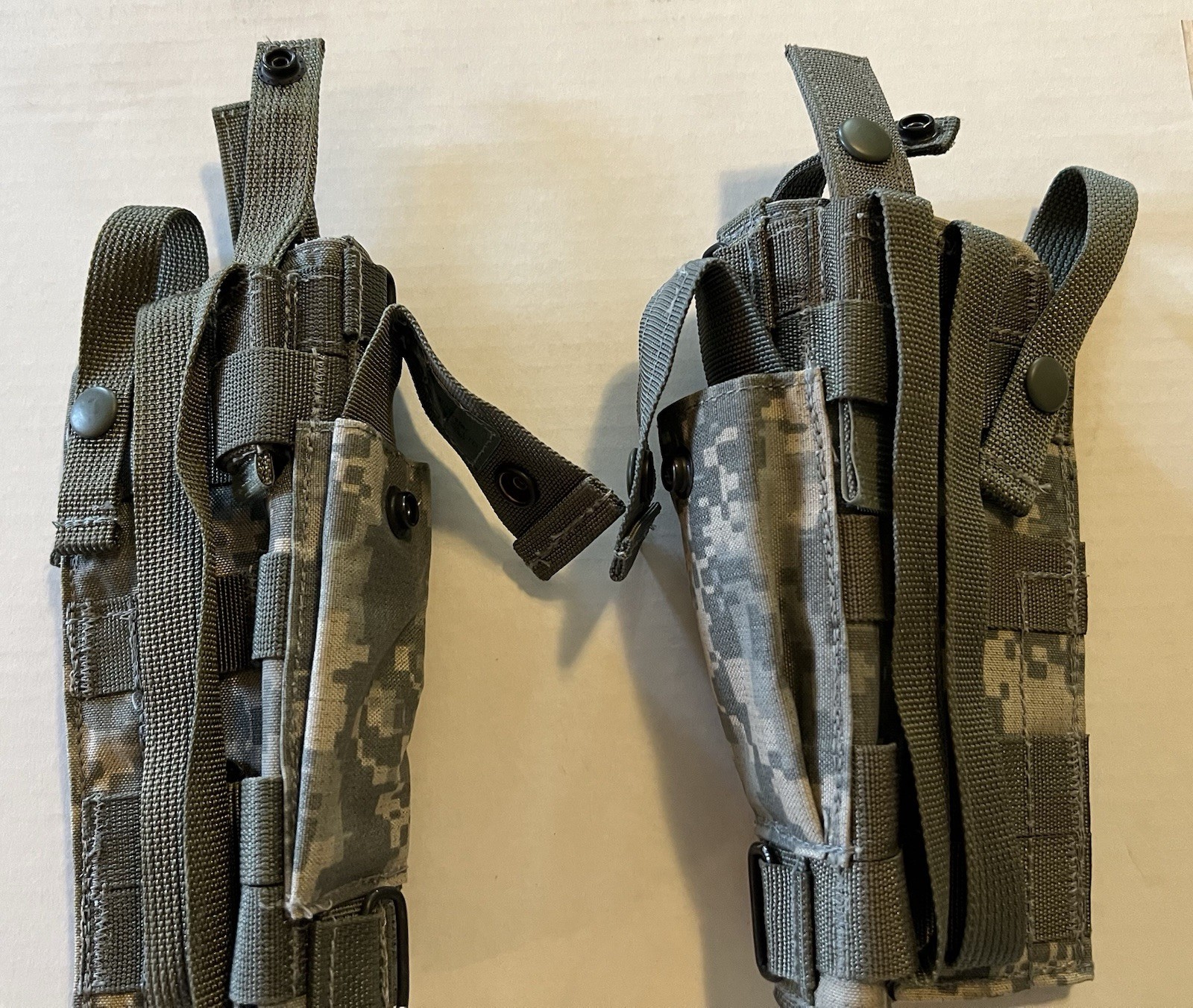 Lot of 10 MILSPEC Ambidextrous Holsters. NSN 1095-01-550-3883