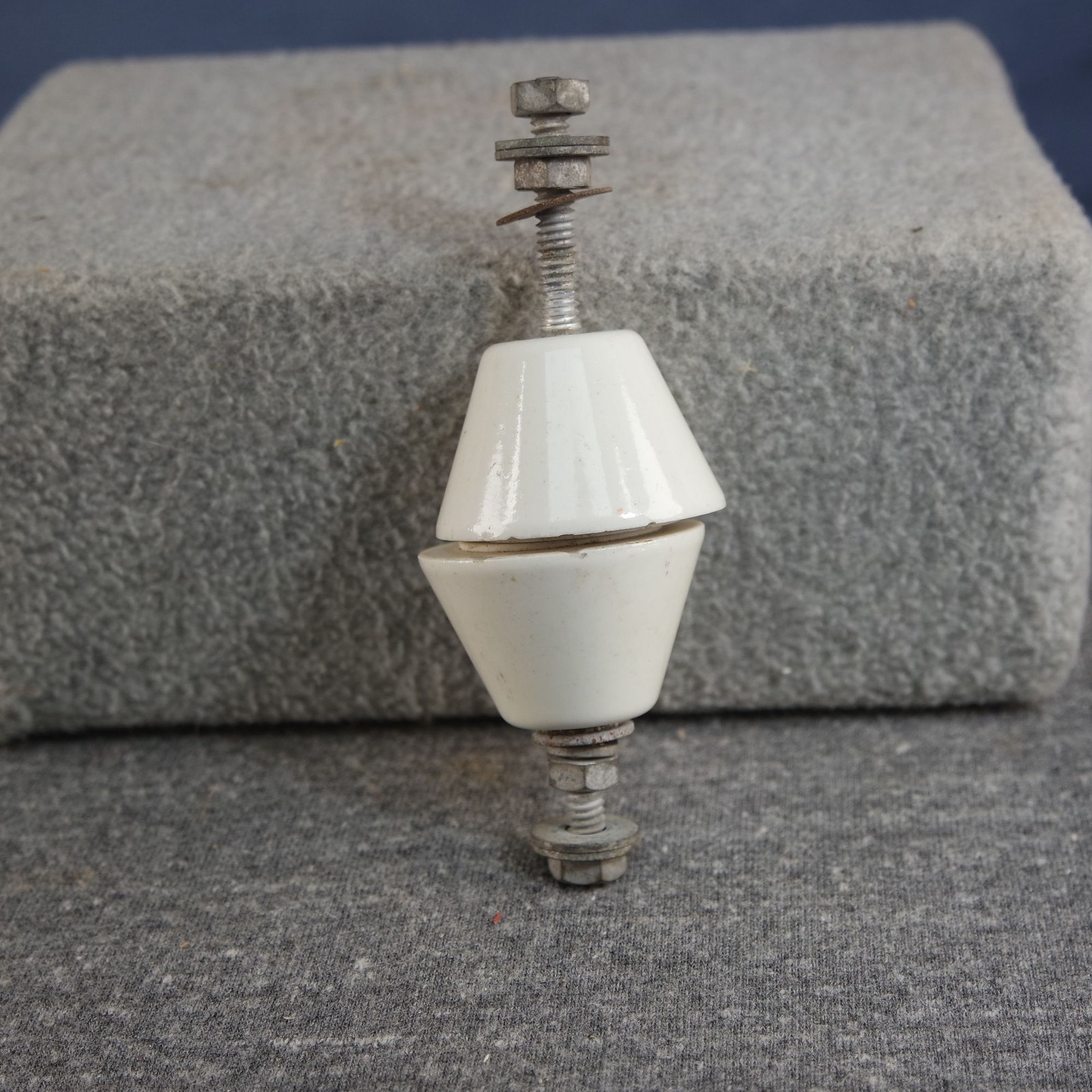 1-3/4" Diameter High Voltage Radio Frequency RF Ceramic Feedthrough