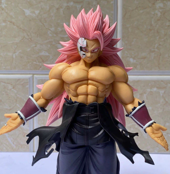 custom DragonBall zamasu black goku  hg 10cm ssj3 zamasu black goku