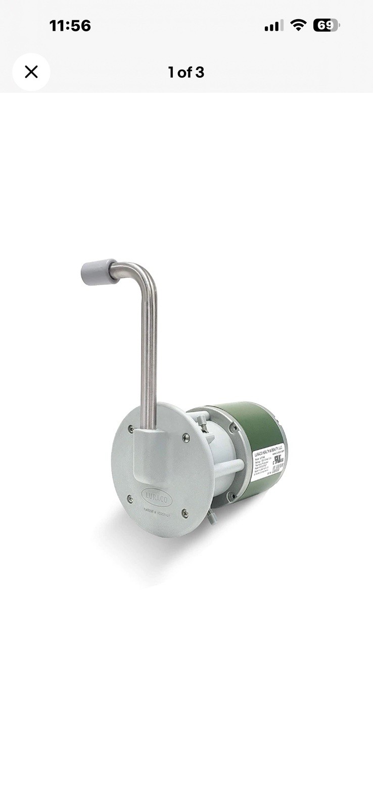 Luraco Magna Air Jet for Pedicure Spa