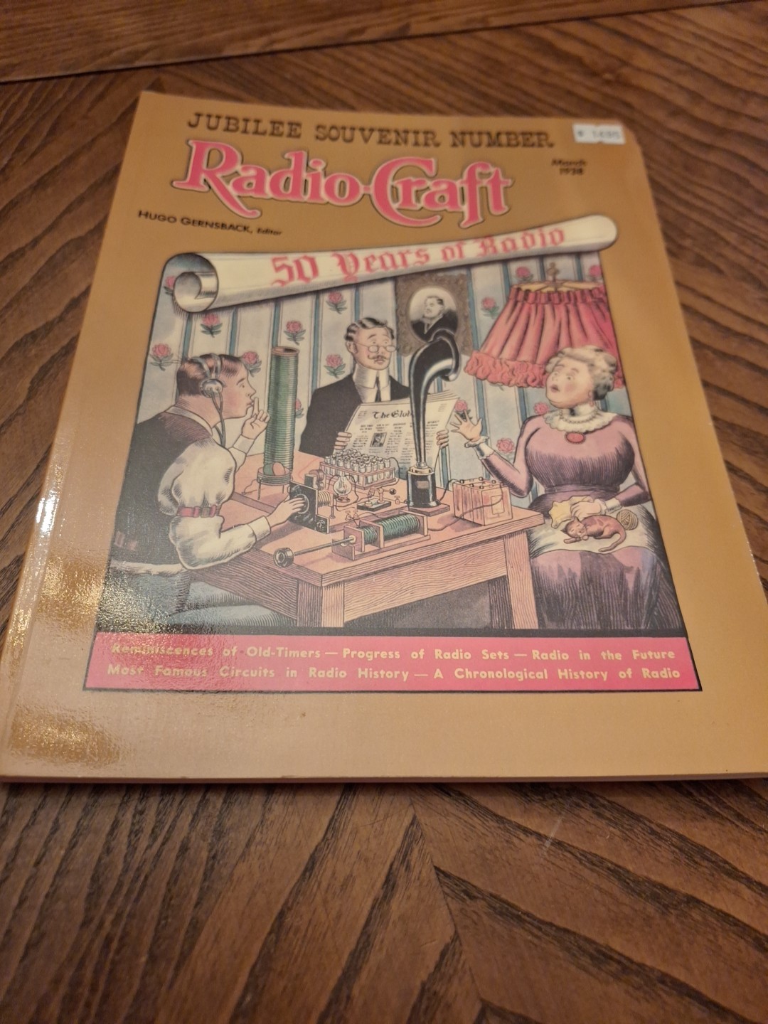 Radio Craft Jubilee 50 Years of Radio1 1996 Reissue of March 1938 Softcover RB2