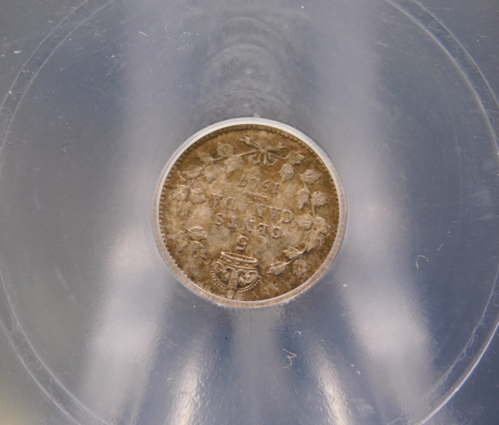 1907 CANADA FIVE CENT ICG MS62 (BT1245)