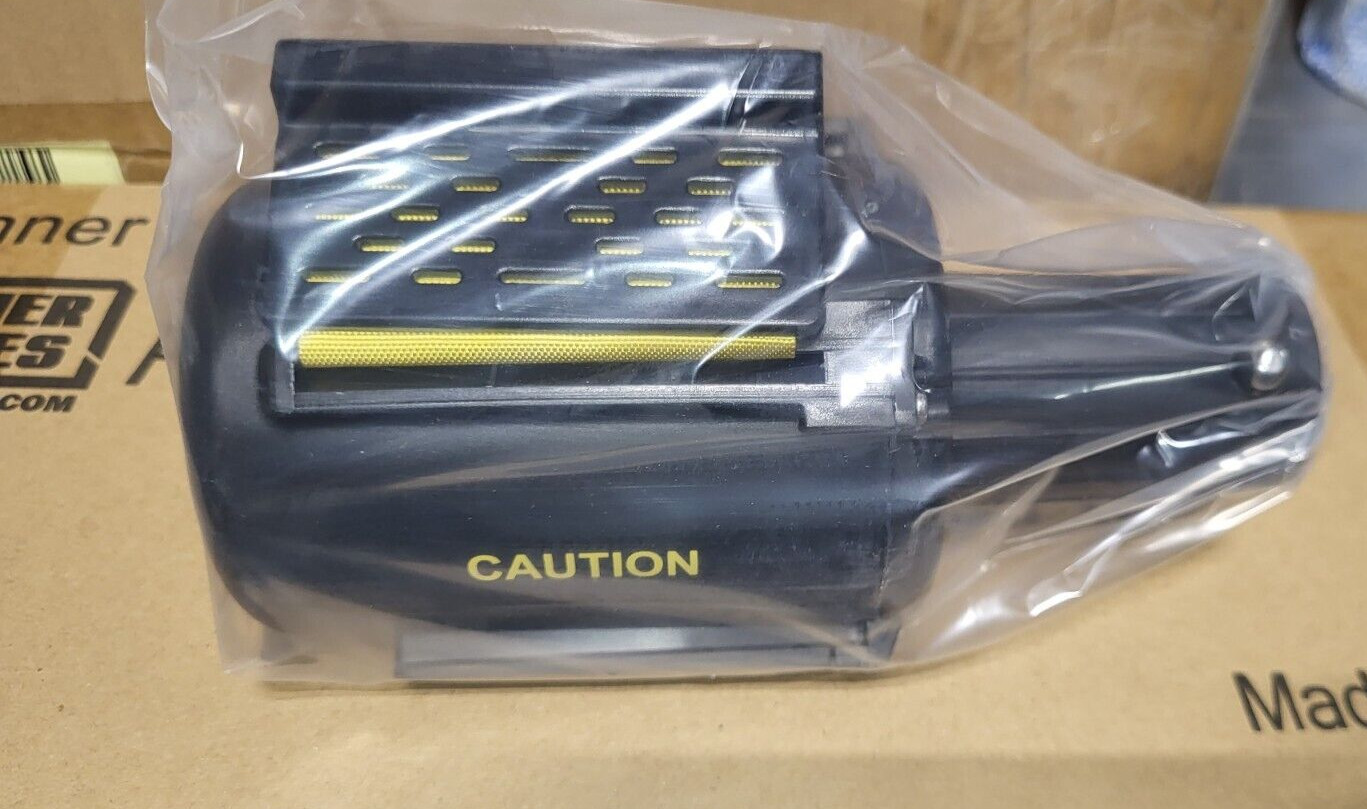 15' Banner Stakes Retractable Belt Barrier Head CAUTION PL4026