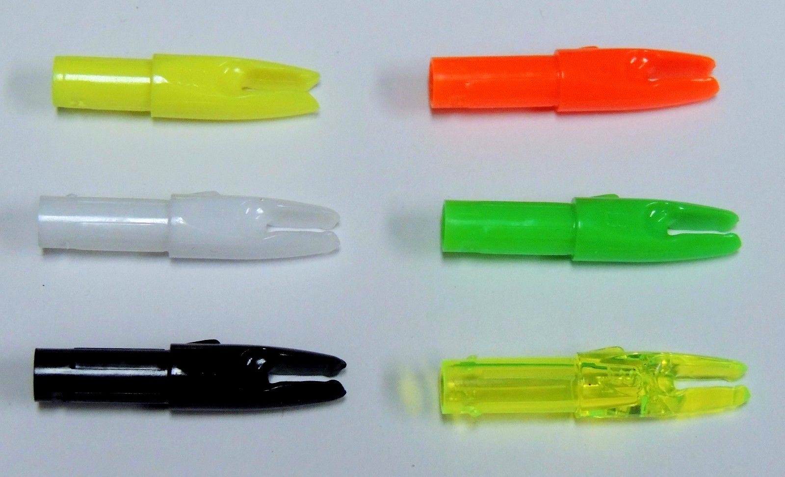 25 Bohning SIGNATURE S-TYPE  Archery ARROW NOCKS S NOCK CHOOSE COLOR NEW ARROWS