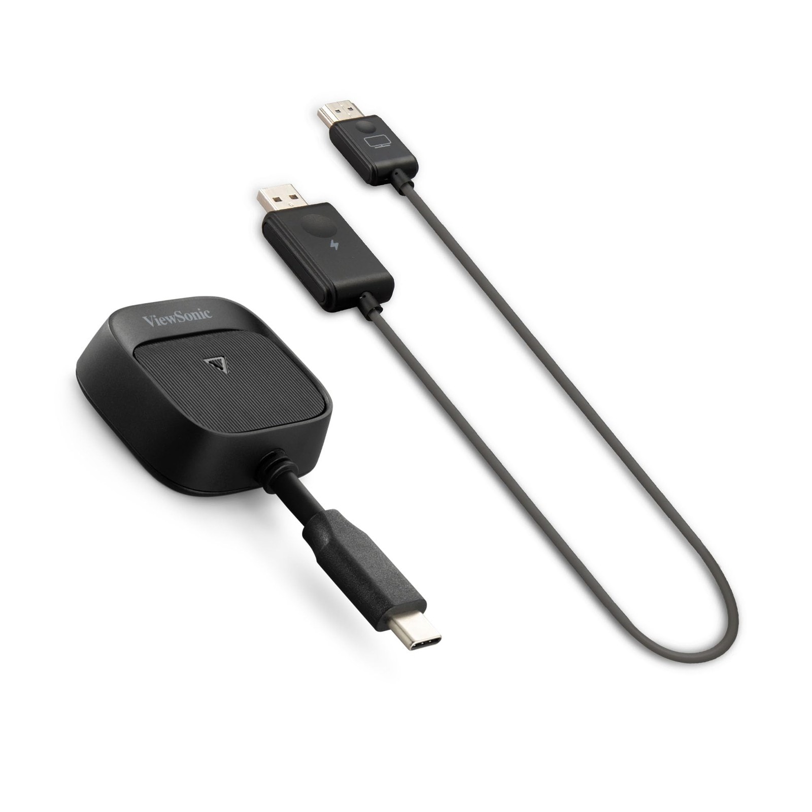 ViewSonic ViewShare WPD-900 Wireless Presentation System with Small, Black