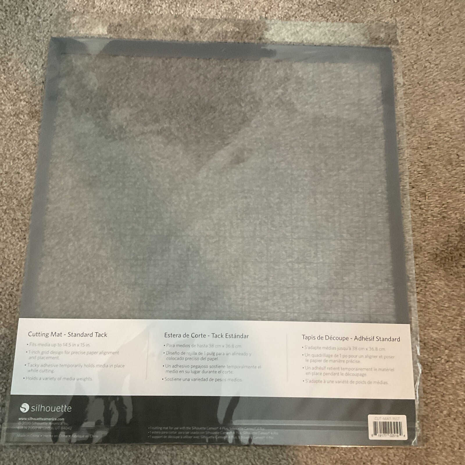 silhouette cameo plus strong tack cutting mat