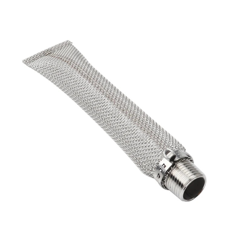 304 Stainless Steel Screen 6" 15cm 1/2" NPT Beer Mash Filter Home Brewing Kettle