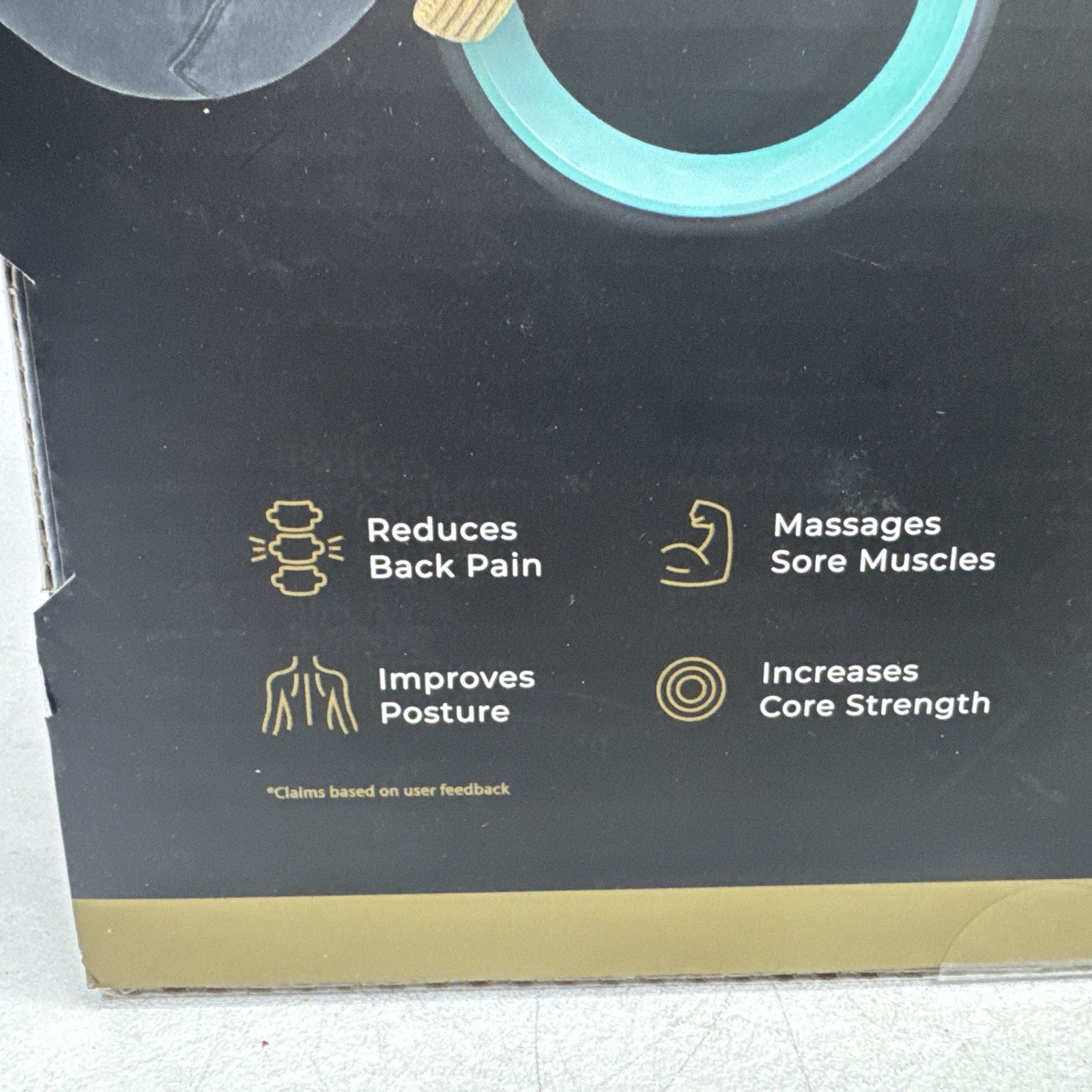 Chirp RELIEF WHEEL Back & Muscles Roller 10” Gentle & 6” Deep Tissue Back Crack