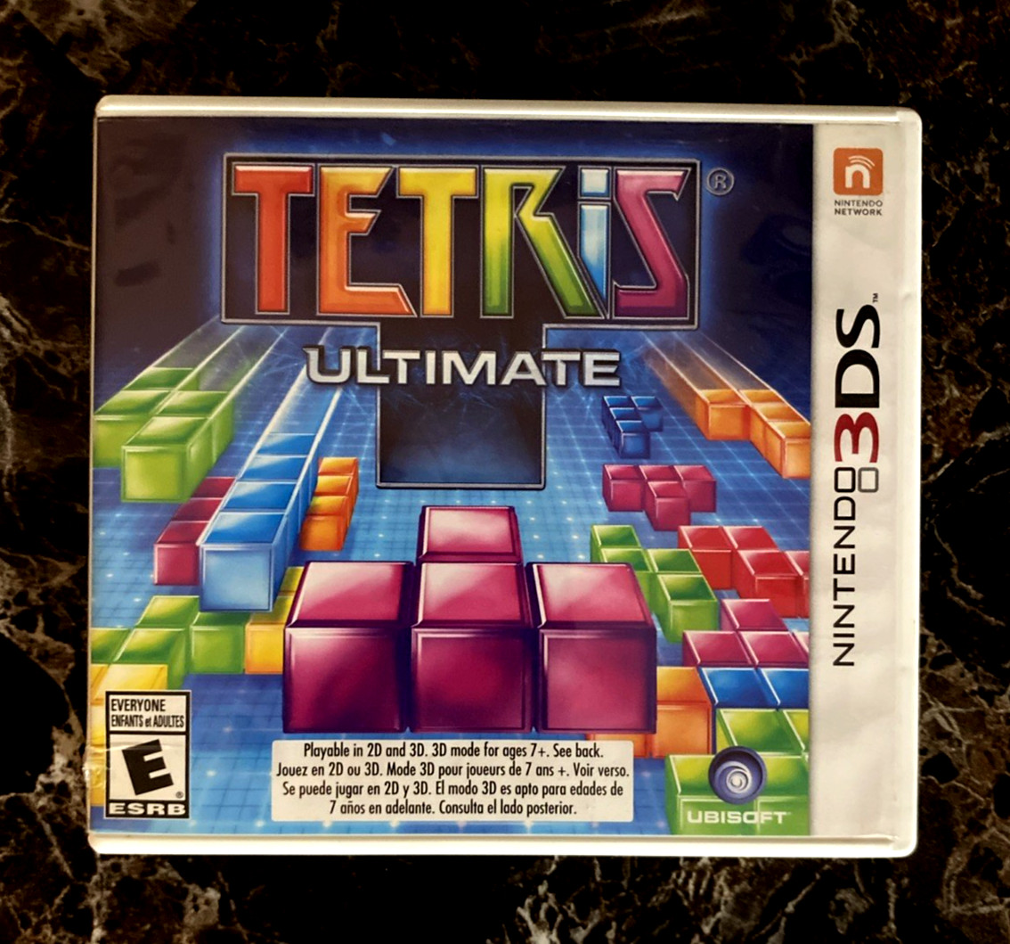Tetris Ultimate - No Game - Original Game Case Only - Nintendo 3DS