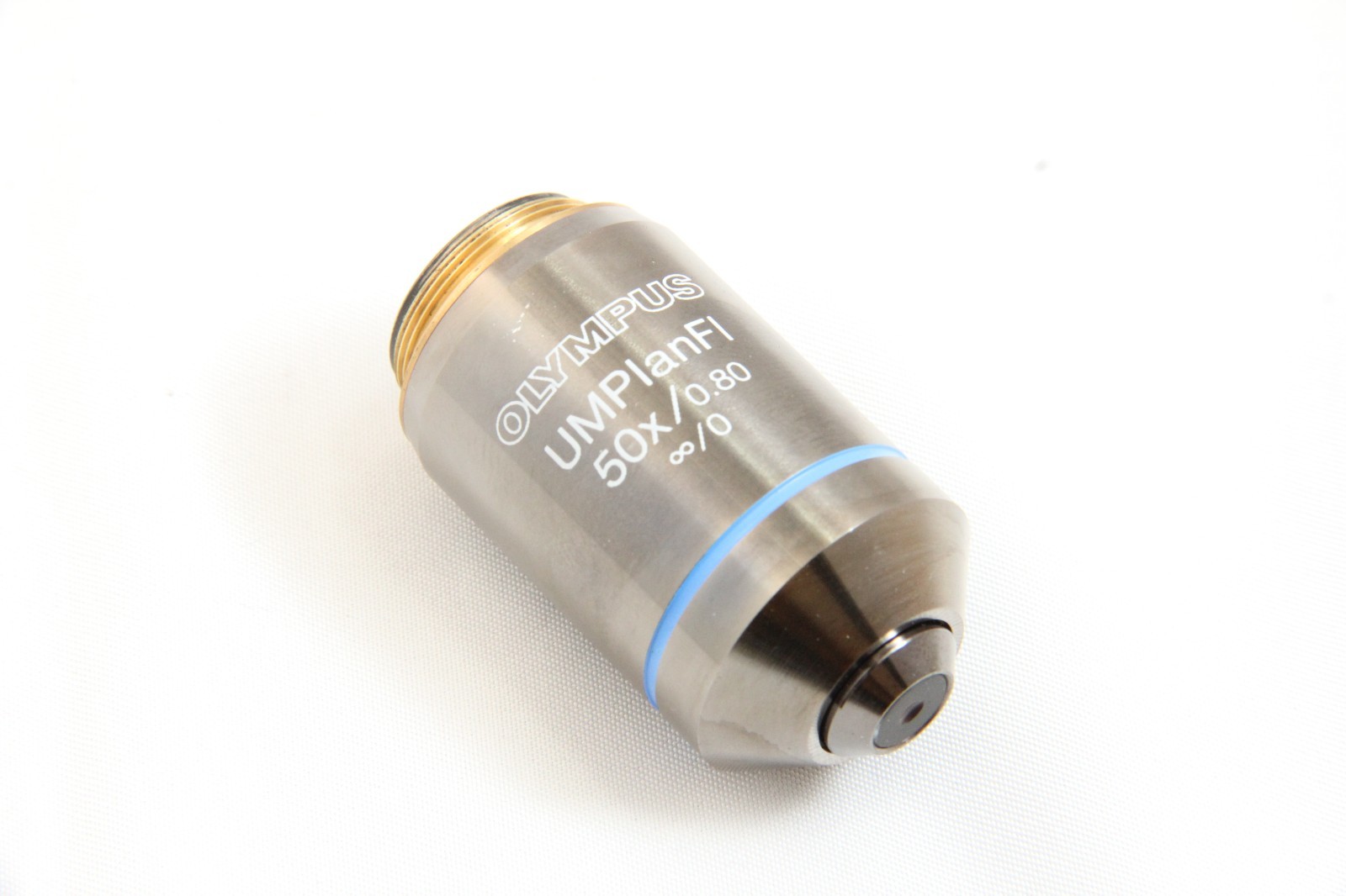 Olympus UMPlanFI 50x / 0.80 ∞/0 Microscope Objective Lens #5802