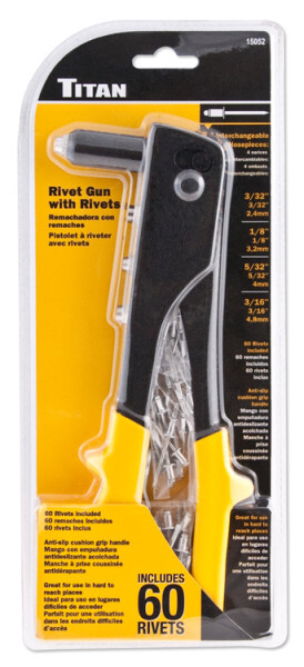 Titan 15052 10" Rivet Gun with Rivets