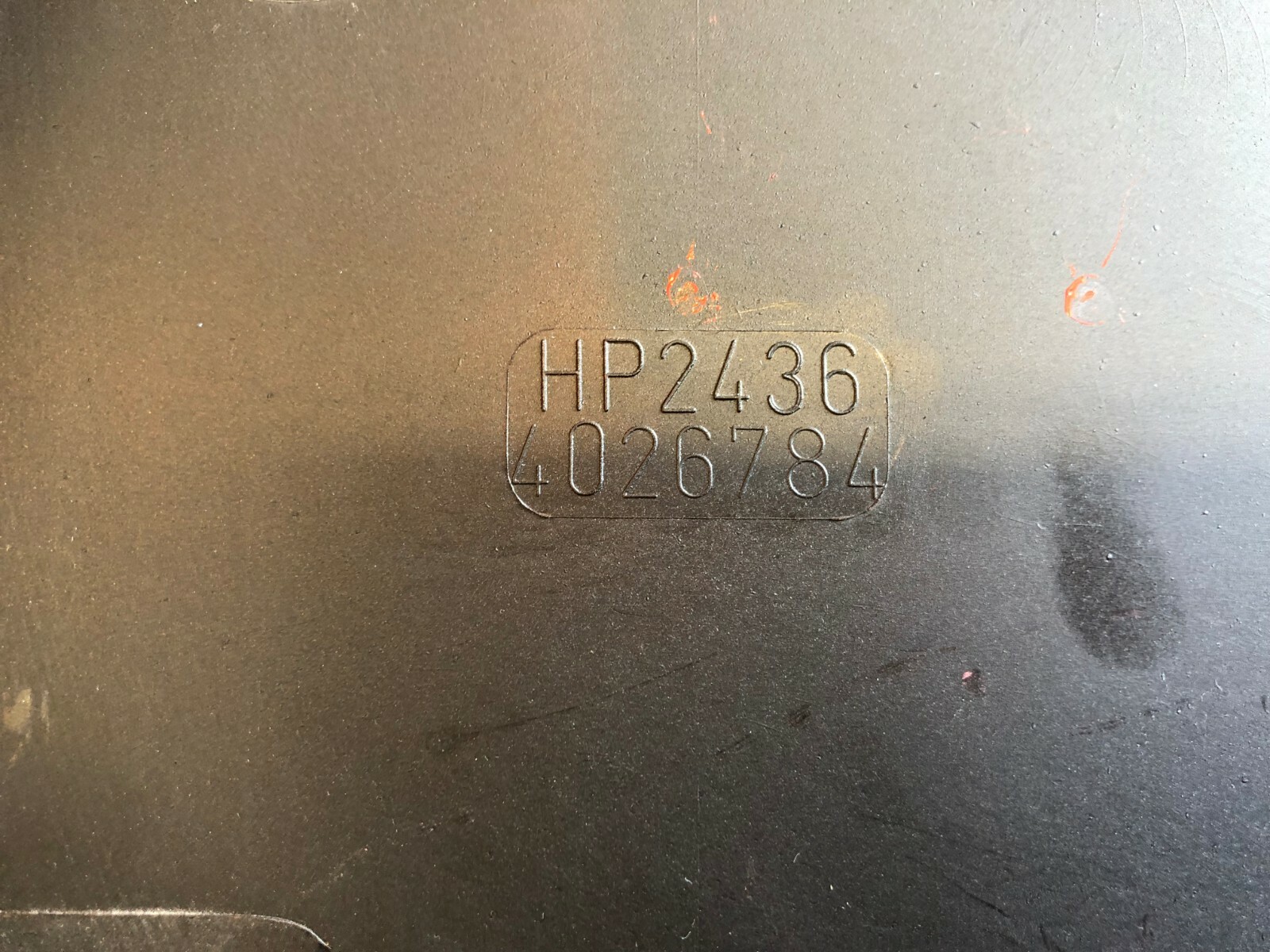 Control module cover part# 4026784