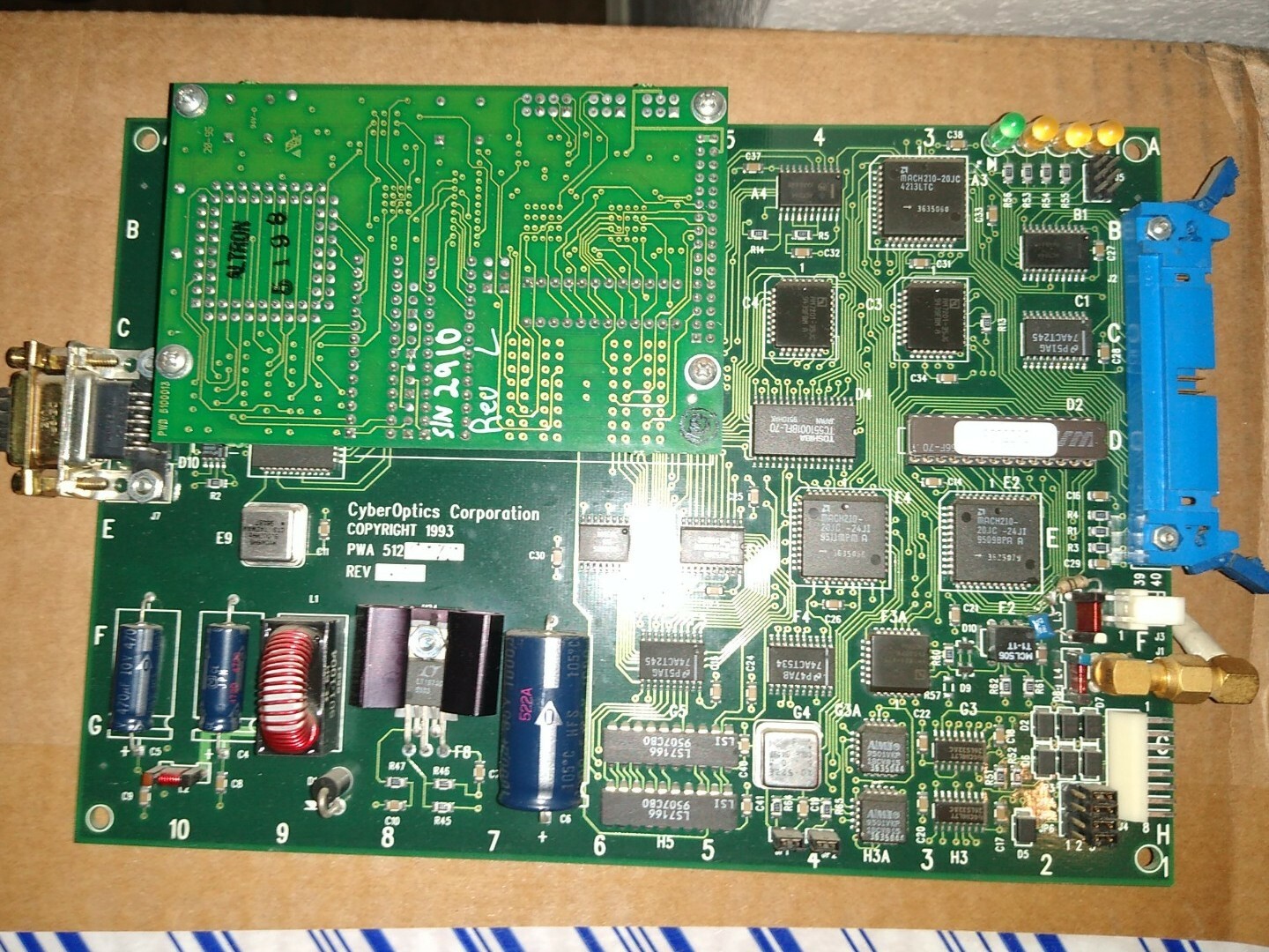 CyberOptics Laser Control Board PWA 5120075 Rev. J