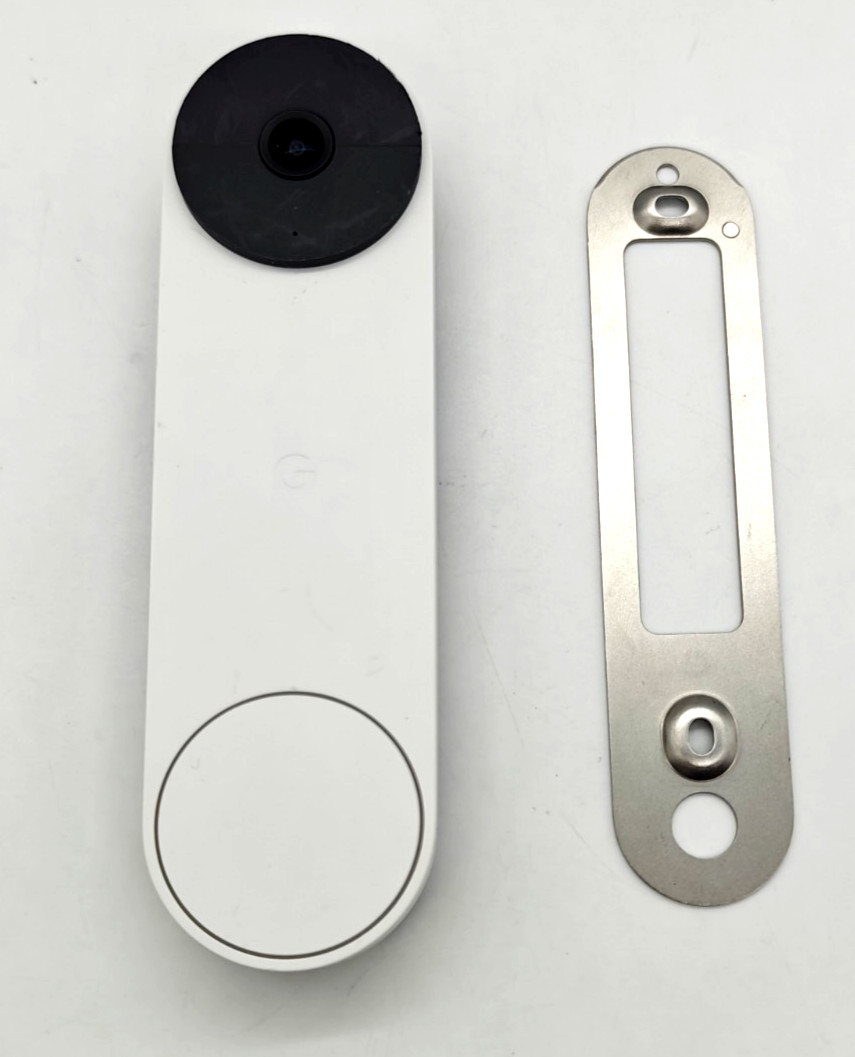 Google Nest Doorbell (Battery) - Snow - Unit & Mount ONLY - Read Description